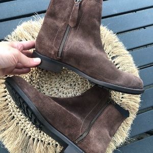 Suede Boots- Made in Italy 🇮🇹